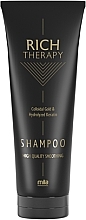 Reparierendes Shampoo mit Keratin und Hyaluronsäure für geschädigtes Haar - Mila Professional Rich Therapy Shampoo — Bild N1