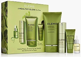 Düfte, Parfümerie und Kosmetik Set - Elemis A Healthy Glow For You Superfood Gift Set (peeling/15ml + f/gel/150ml + f/cr/30ml + f/oil/5ml)