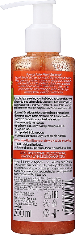 Gesichtspeeling - Delia Plant Essence Creamy Face Scrub — Bild N2