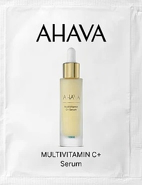 GESCHENK! Straffendes Serum - Ahava Firming MultiVitamin C+ Serum (Probe)  — Bild N1