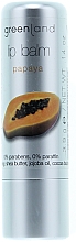 Düfte, Parfümerie und Kosmetik Lippenbalsam Papaya - Greenland Lip Balm Papaya