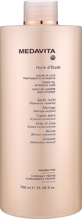 Haaröl - Medavita Huile D'Etoile Sheen Oil Intensive Care Treatment — Bild N1