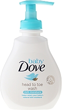 Feuchtigkeitsspendendes Reinigungsgel für Babys - Dove Baby Rich Moisture Washing Gel For Body And Hair — Bild N1