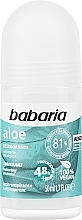 Düfte, Parfümerie und Kosmetik Deodorant-Spray - Babaria Aloe Vera Original 0 Alcohol Deodorant