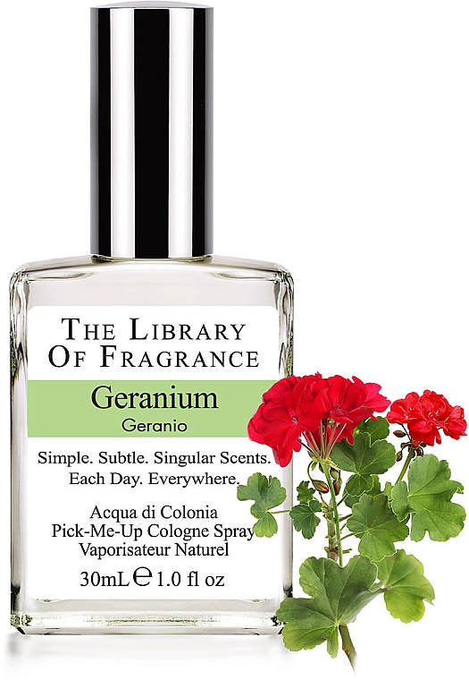 Demeter Fragrance The Library of Fragrance Geranium - Eau de Cologne — Bild N1
