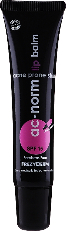 Feuchtigkeitsspendender, schützender und regenerierender Lippenbalsam - Frezyderm Ac-Norm Lip Balm SPF15 — Bild N2