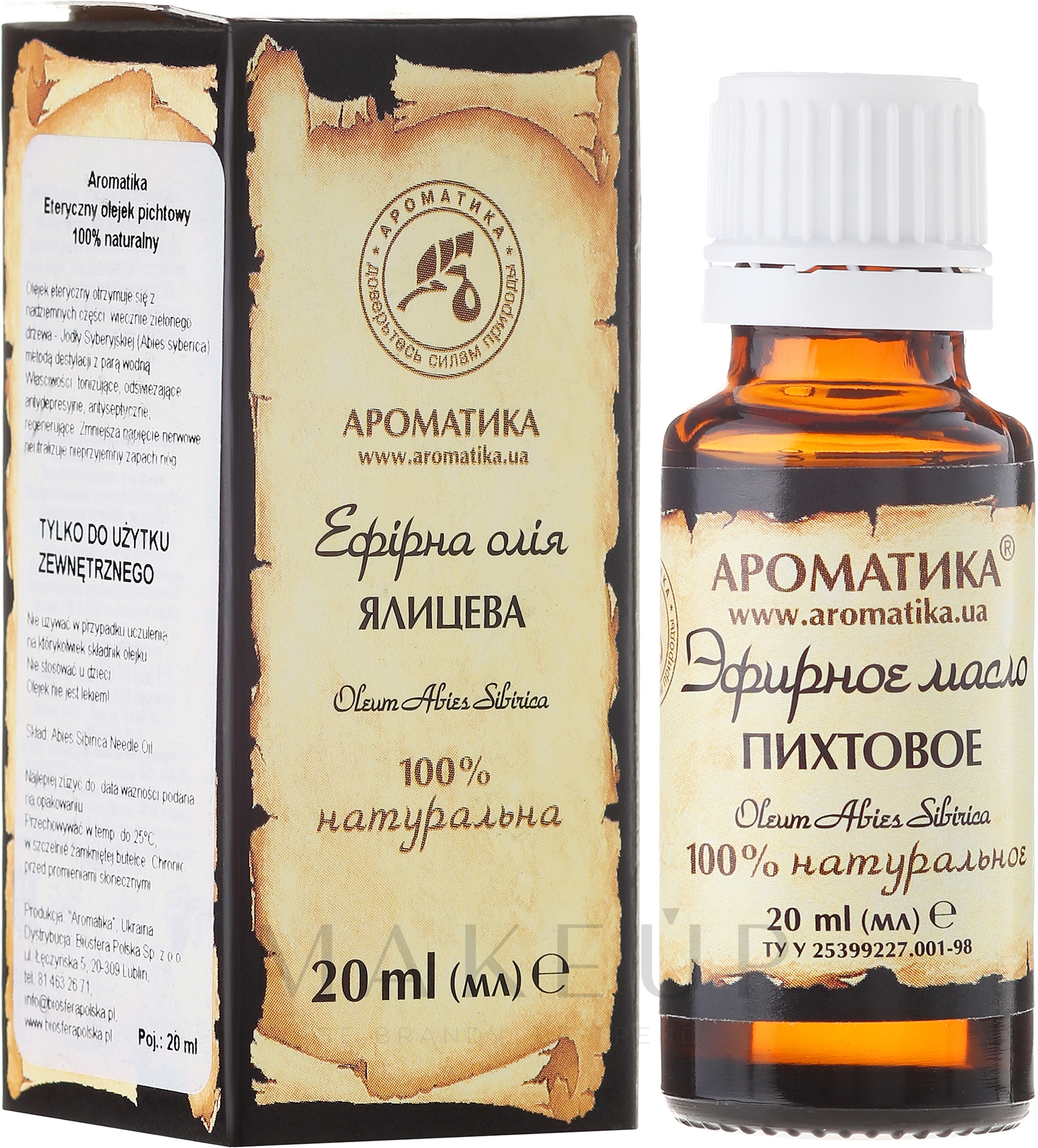 Ätherisches Tannenöl - Aromatika  — Bild 20 ml