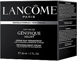 Nachtcreme für das Gesicht - Lancome Advanced Genifique Night — Bild N2