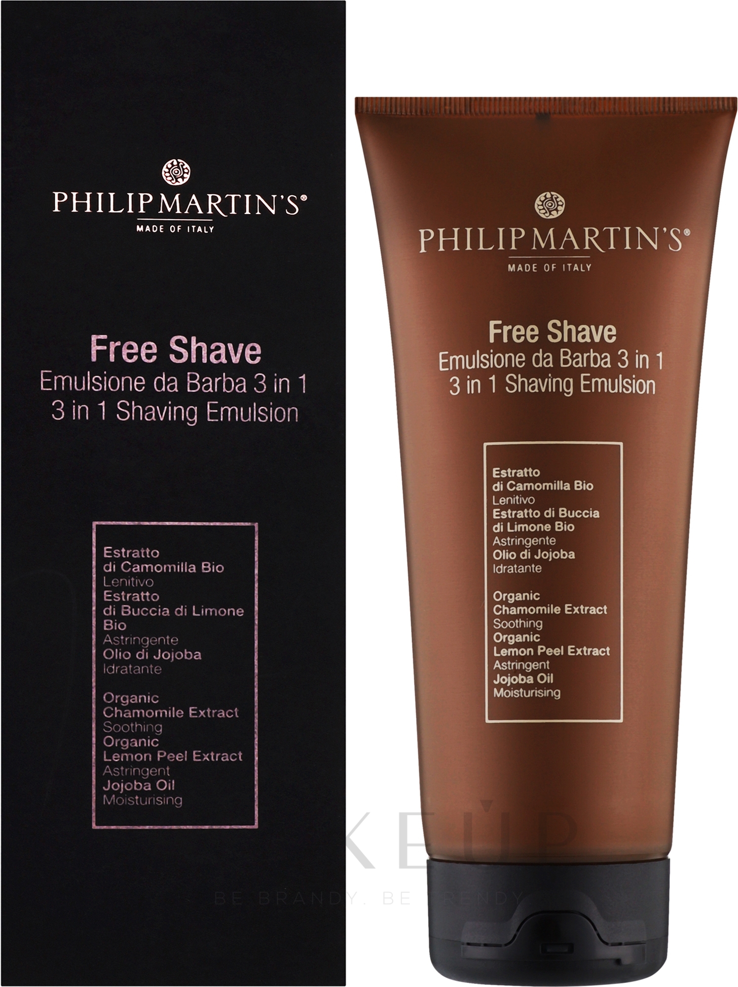 After Shave Emulsion - Philip Martins Free Shave 3 in 1 Shaving Emulsion — Bild 200 ml