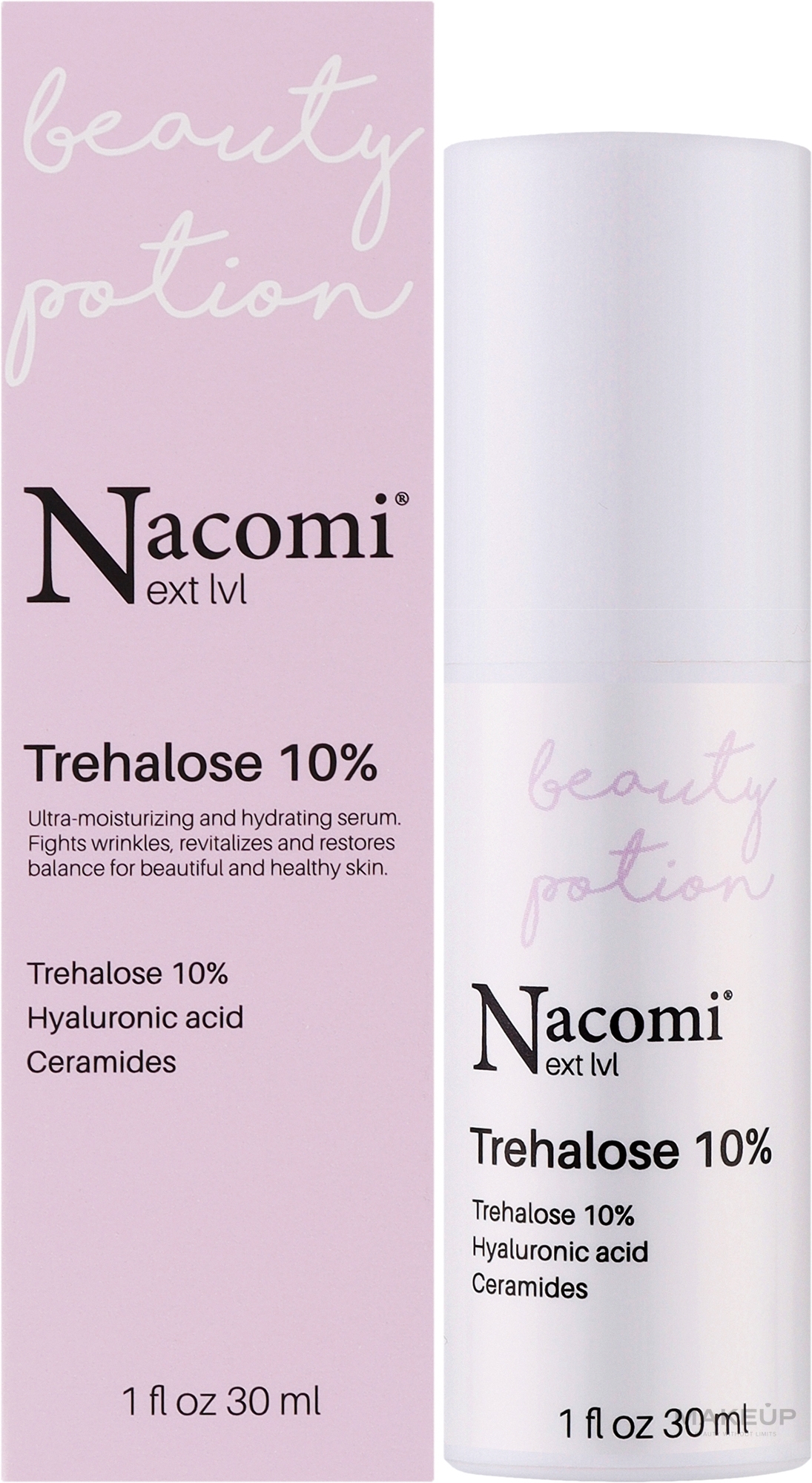 Feuchtigkeitsspendendes Gesichtsserum - Nacomi Next Level Trehalose Serum 10% — Bild 30 ml