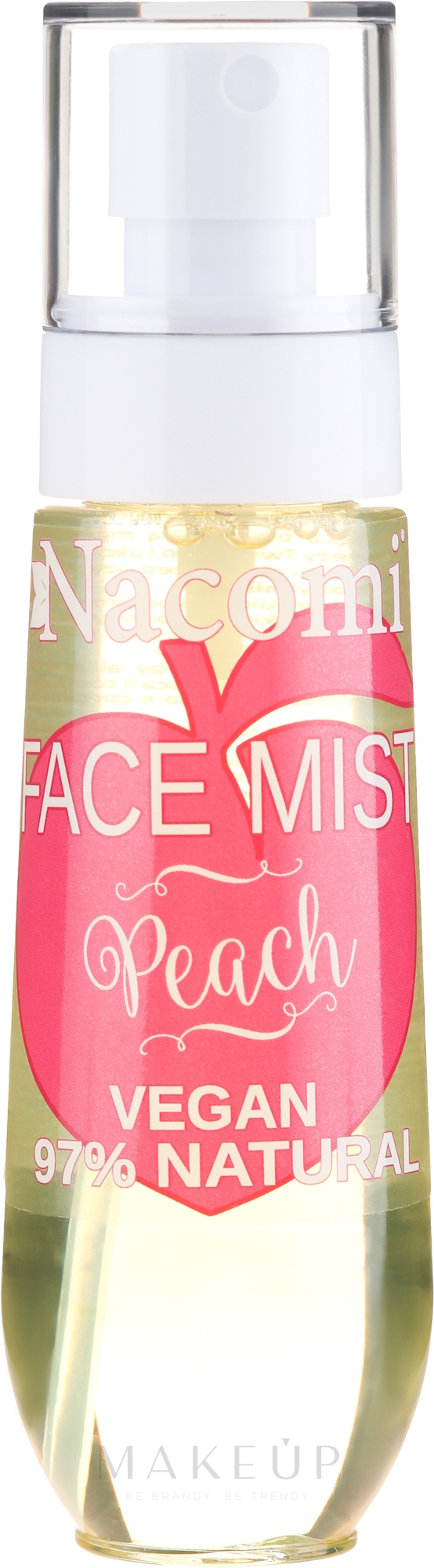 Gesichtsnebel mit Pfirsichduft - Nacomi Face Mist Peach — Foto 80 ml