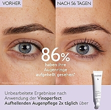 Aufhellende Augencreme - Caudalie Vinoperfect Brightening Eye Cream — Bild N7