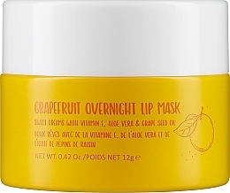 Düfte, Parfümerie und Kosmetik Lippenmaske für die Nacht Grapefruit - W7 Grapefruit Overnight Lip Mask 