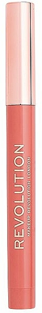 Lippenstift in Stiftform - Makeup Revolution Velvet Kiss Lip Crayon Lipstick — Bild N1