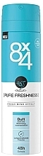 Düfte, Parfümerie und Kosmetik Deospray - 8x4 Pure Freshness Deodorant