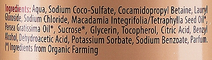 Pflegendes Duschgel mit Bio Macadamia- und Avocadoöl - Organic Shop Organic Macadamia and Avocado Wellness Shower Gel — Bild N5