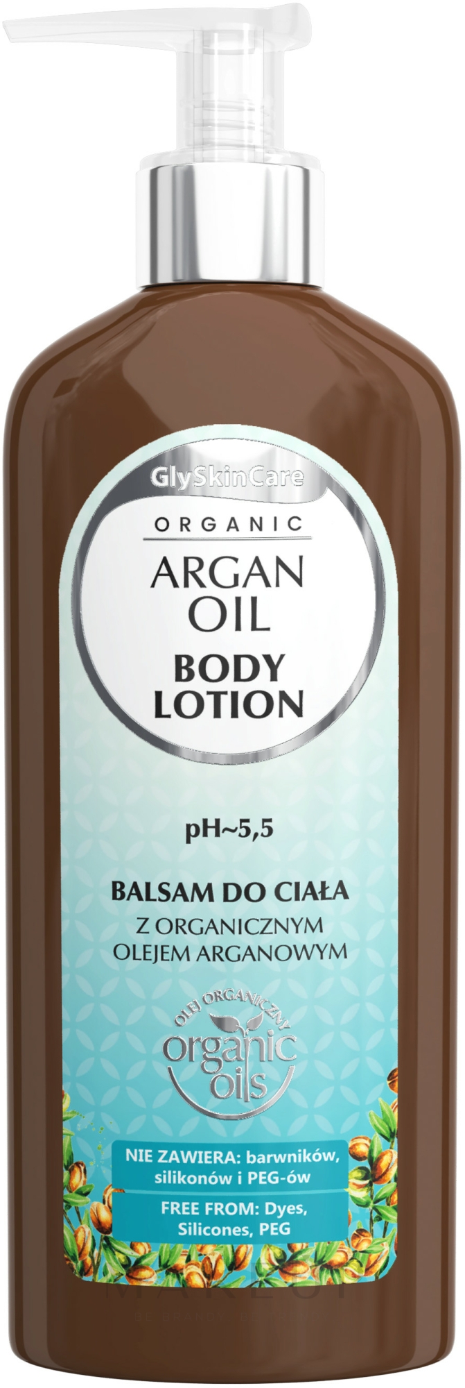 Körperbalsam für trockene und normale Haut mit Arganöl - GlySkinCare Argan Oil Body Lotion — Bild 250 ml