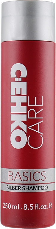 Silber-Shampoo für gefärbtes und blondiertes Haar - C:EHKO Basics Line Silber Shampoo — Bild N1