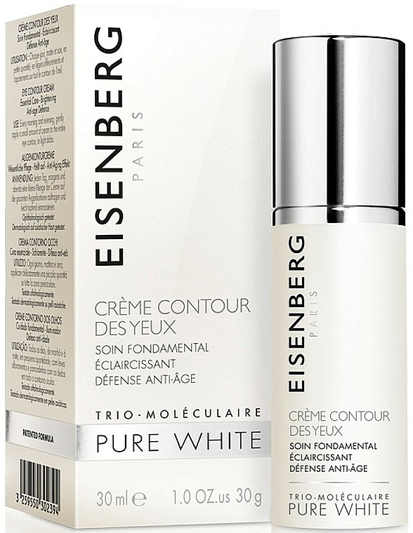 Anti-Aging Creme für die Augenpartie - Jose Eisenberg Pure White Eye Contour Cream — Bild N1