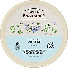 Düfte, Parfümerie und Kosmetik Verjüngende Gesichtscreme mit Ziegenmilch - Green Pharmacy