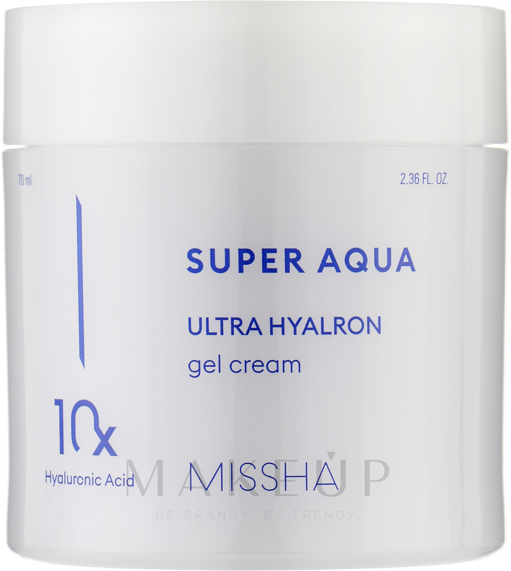 Feuchtigkeitsspendende Gel-Creme für das Gesicht - Missha Super Aqua Ultra Hyalron Gel Cream — Bild 70 ml