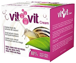 Düfte, Parfümerie und Kosmetik Regenerierende und feuchtigkeitsspendende Gesichtscreme mit Schneckenschleimextrakt - Diet Esthetic Vit Vit Cream