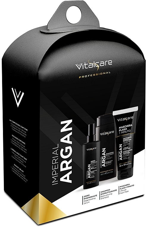 Set - Vitalcare Professional Imperial Argan (shm/250ml + h/mask/190ml + h/ser/125ml) — Bild N1