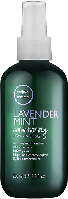 Pflegendes Condotioner-Spray ohne Ausspülen mit Lavendel, Minze und Teebaumöl - Paul Mitchell Tea Tree Lavender Mint Conditioning Leave-In Spray — Bild N1