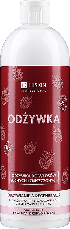 Conditioner für trockenes und strapaziertes Haar mit Argan- und Samenöl - HiSkin Professional Conditioner — Bild N1