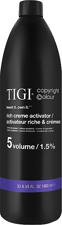 Entwicklerlotion 1,5% - TIGI Colour Activator 5 vol / 1.5% — Bild N1