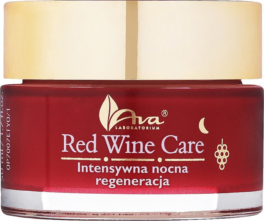 Intensiv regenerierende Nachtcreme mit Rotweinextrakt für reife Gesichtshaut - AVA Laboratorium Red Wine Care Intensive Night Repair Cream — Bild N1