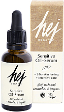 Düfte, Parfümerie und Kosmetik Öl-Serum für das Gesicht - Hej Organic Sensitive Oil Serum