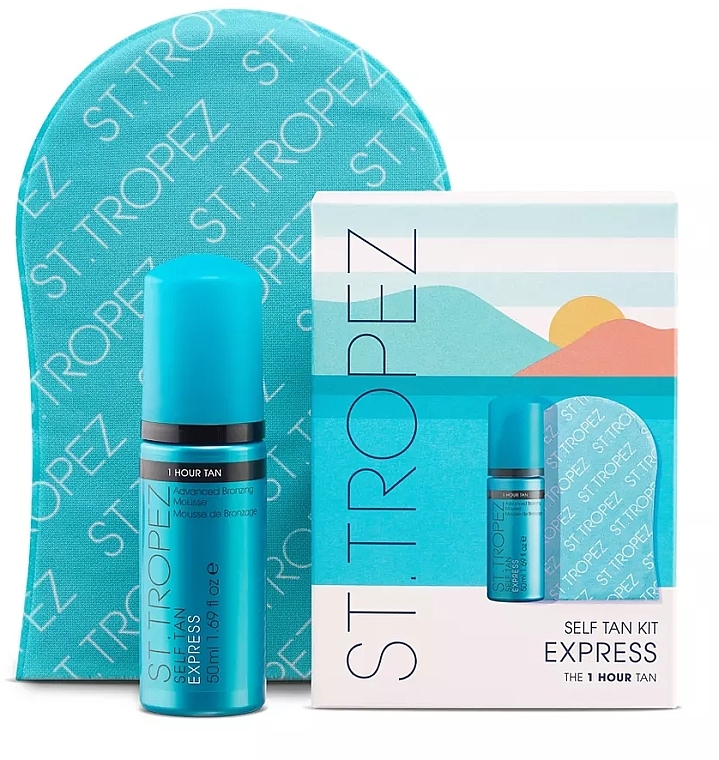 St.Tropez Self Tan Express (Mousse 50ml + Applicator)  - Set — Bild N1