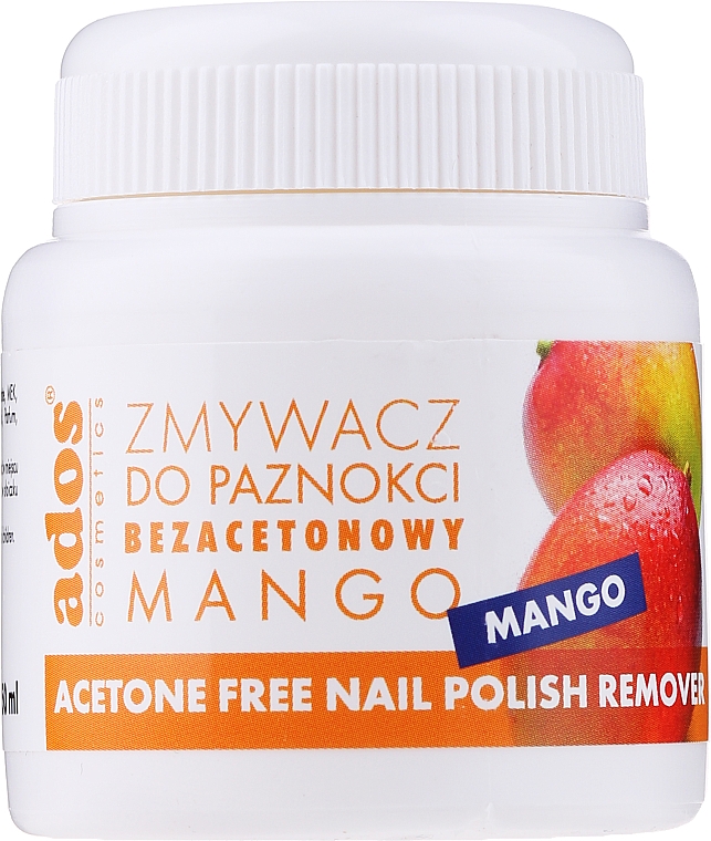 Nagellackentferner Mango mit Schwamm - Ados Acetone Free Nail Polish Remover — Bild N1