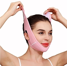 Modelliermaske oval rosa - Yeye V-line Mask  — Bild N3