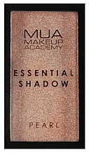 Düfte, Parfümerie und Kosmetik Lidschatten - MUA Essential Shadow Pearl