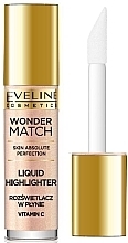 Flüssiger Highlighter für das Gesicht - Eveline Cosmetics Wonder Match Liquid Highlighter — Bild N2