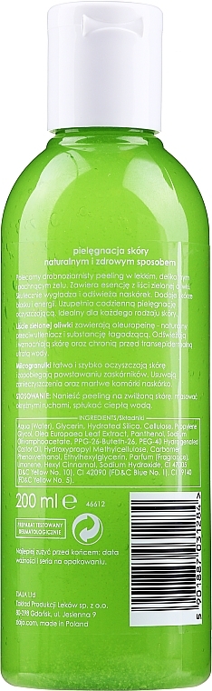 Feinkörniges Peeling für Gesicht, Körper und Hände mit Olivenblätterextrakt - Ziaja Olive Leaf peeling — Bild N2
