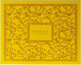 Düfte, Parfümerie und Kosmetik Versace Yellow Diamond - Duftset (Eau de Toilette 50ml + Körperlotion 50ml + Duschgel 50ml)