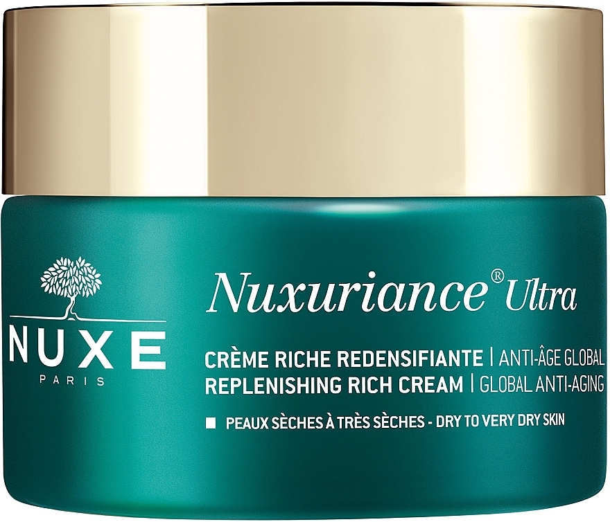 Reichhaltige Anti-Aging Gesichtscreme mit Hyaluronsäure und Planktonextrakt - Nuxe Nuxuriance Ultra Replenishing Rich Cream — Bild N1