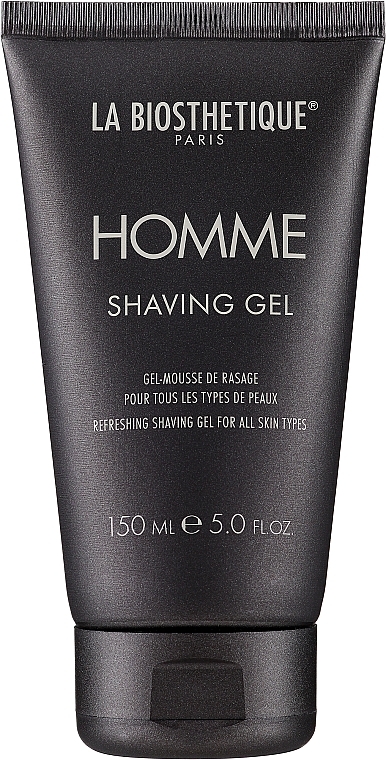 Erfrischendes Rasiergel für alle Hauttypen - La Biosthetique Homme Shaving Gel — Bild N1