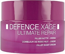 Düfte, Parfümerie und Kosmetik Nachtcreme-Füller für das Gesicht - BioNike Defense Xage Ultimate Repair Night Filler Cream
