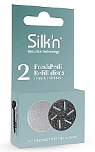 Düfte, Parfümerie und Kosmetik Ersatzblätter für Pediküre-Scheiben - Silk'n Fresh Pedi Refill Discs Fine & Medium
