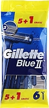 Einwegrasierer 5+1 St. - Gillette Blue II Razor 5+1 — Bild N1