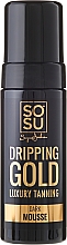 Bräunungsmousse für den Körper mit Hyaluronsäure und Vitamin A und F - Sosu by SJ Dripping Gold Luxury Tanning Mousse — Bild N2