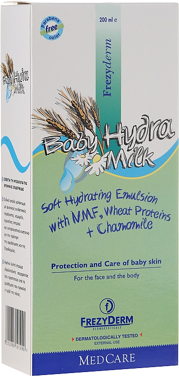 Feuchtigkeitsspendende Körpermilch für Babys - Frezyderm Baby Hydra Milk — Bild N2