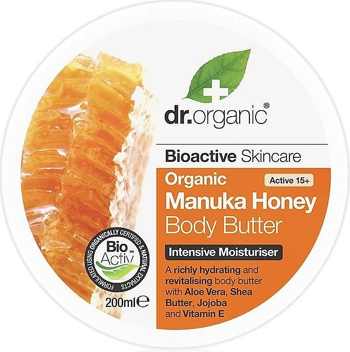 Körperbutter Manuka-Honig - Dr. Organic Bioactive Skincare Manuka Honey Body Butter — Bild N1