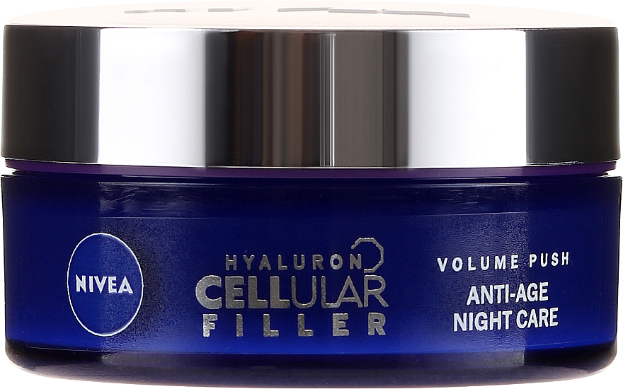 Zellerneuernde Anti-Aging Nachtcreme mit Kollagen und Hyaluronsäure - NIVEA Hyaluron Cellular Filler Night Cream — Bild N2