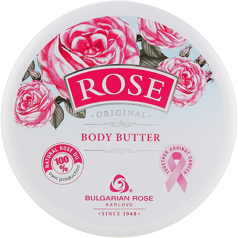 Körperbutter mit Rosenöl - Bulgarian Rose Rose Body Butter — Bild N1