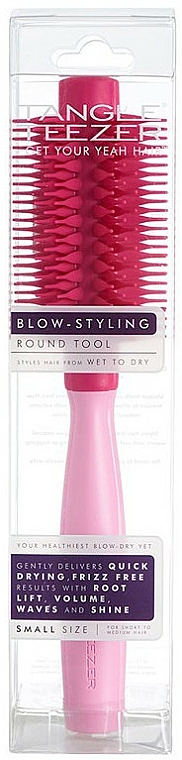 Entwirrbürste - Tangle Teezer Blow-Styling Round Tool Small Pink — Bild N1